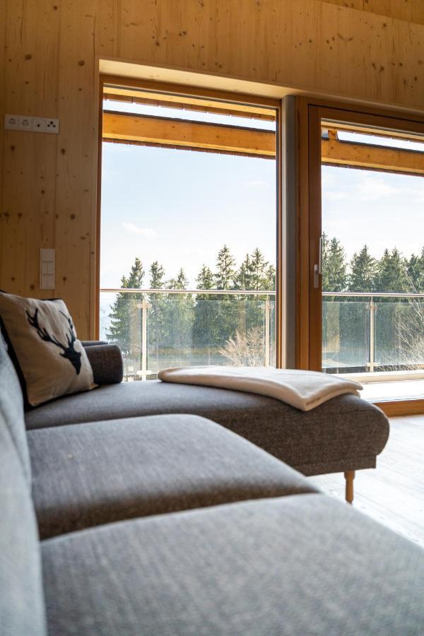 Apartmán Holzhaus "Zum Schwarz'N" Aurach am Hongar Exteriér fotografie