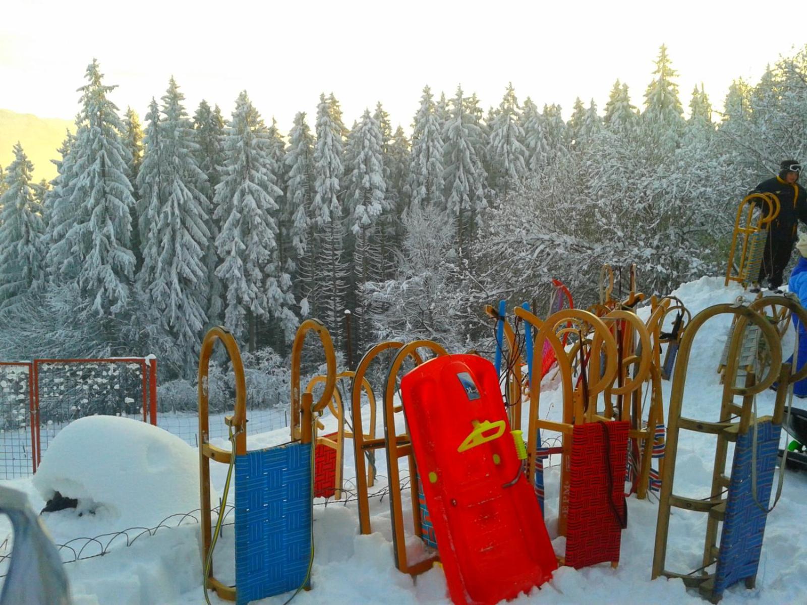 Apartmán Holzhaus "Zum Schwarz'N" Aurach am Hongar Exteriér fotografie