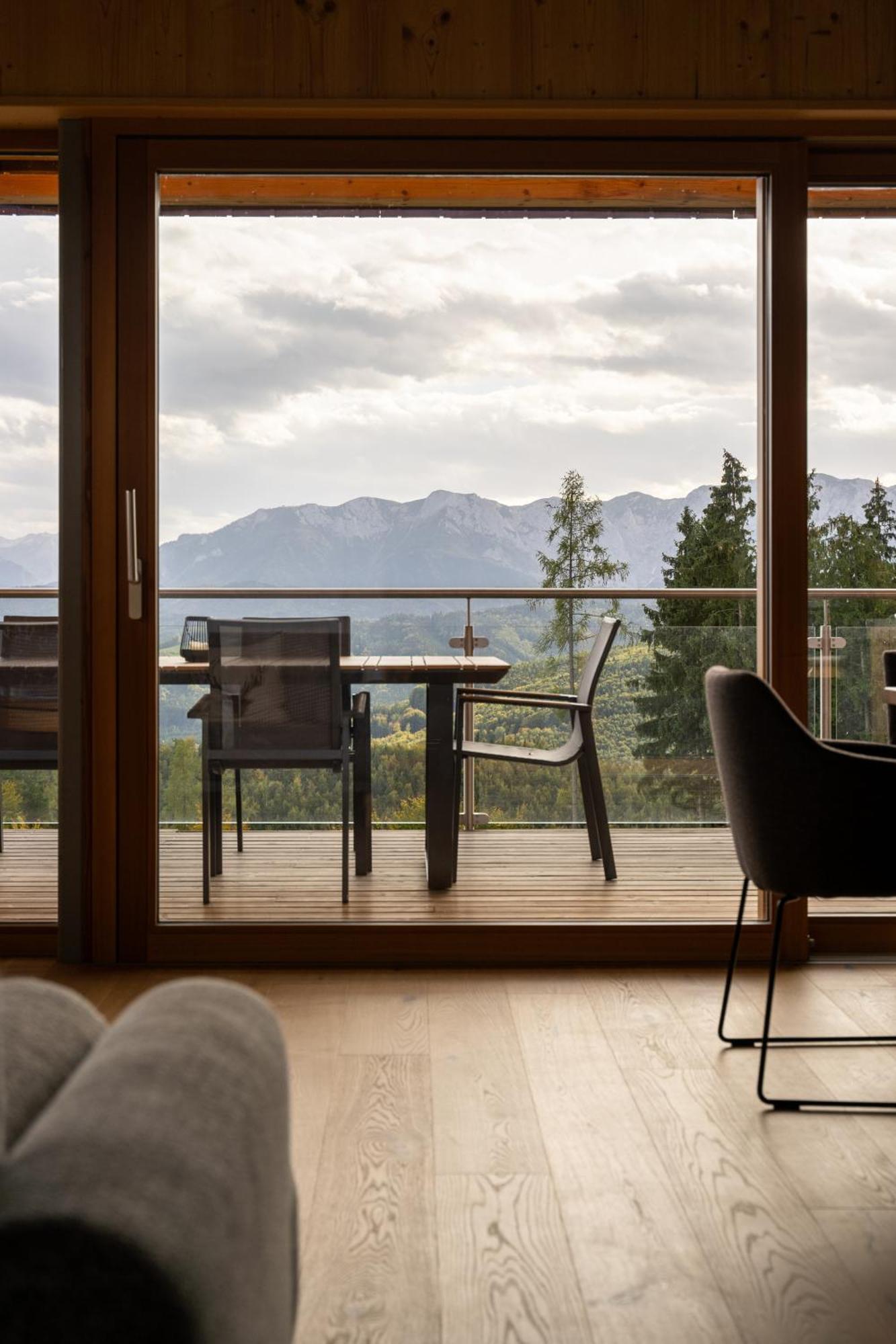 Apartmán Holzhaus "Zum Schwarz'N" Aurach am Hongar Exteriér fotografie