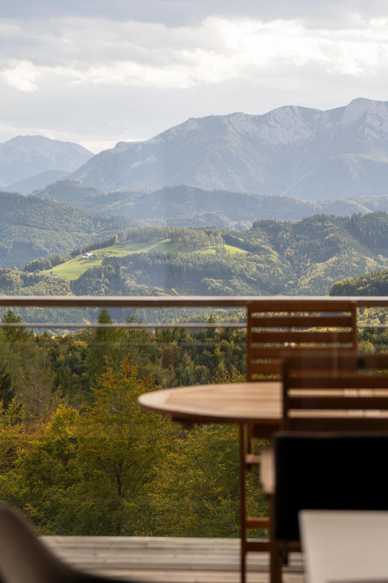 Apartmán Holzhaus "Zum Schwarz'N" Aurach am Hongar Exteriér fotografie