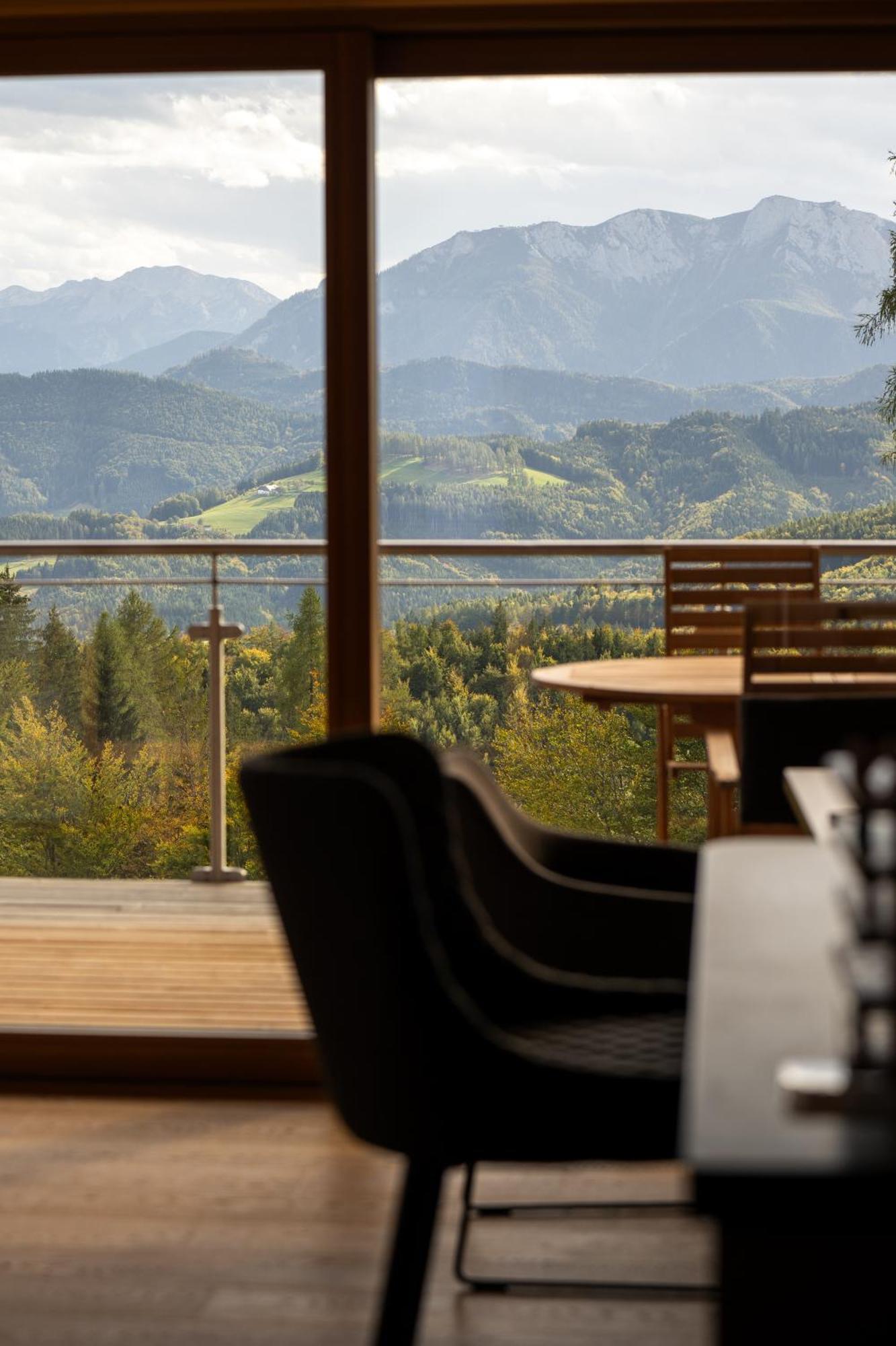 Apartmán Holzhaus "Zum Schwarz'N" Aurach am Hongar Exteriér fotografie